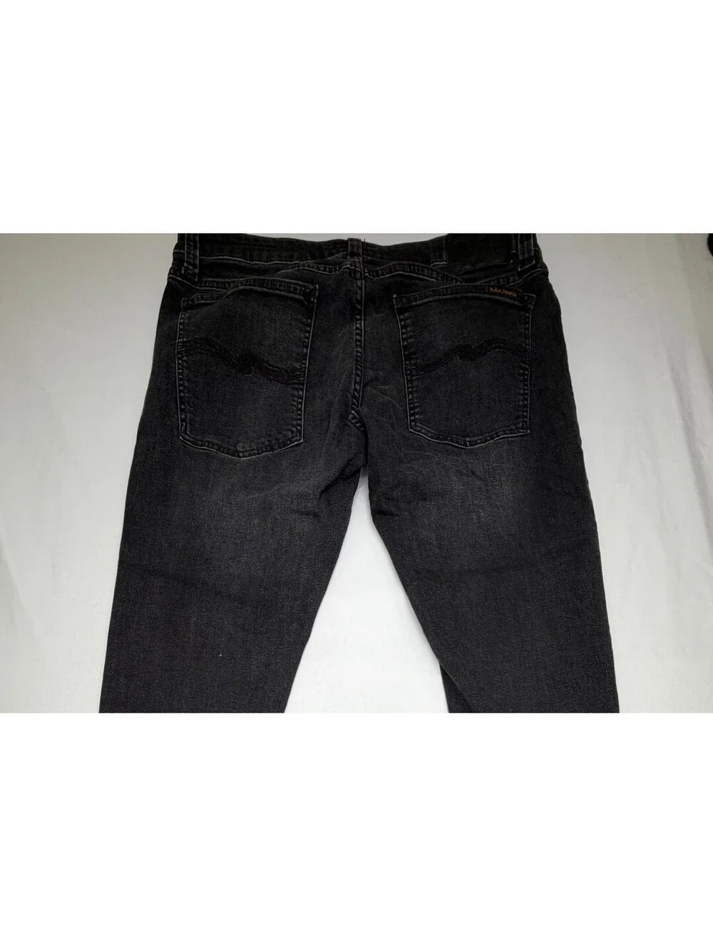 Nudie Jeans Co Men Jeans Organic Cotton Size 34 Black